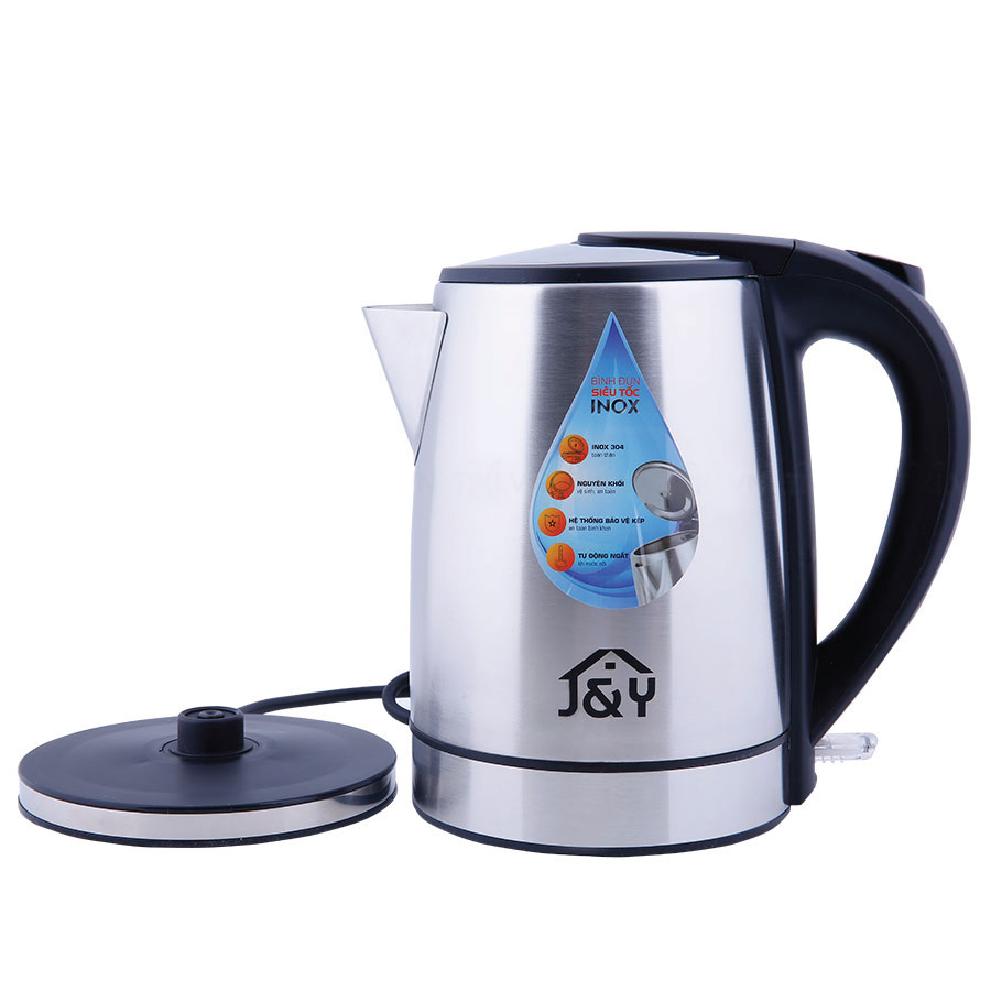 Bình Đun Siêu Tốc Inox Joyful Life JYEK-18001S - 1.8 Lít - Hàng chính hãng