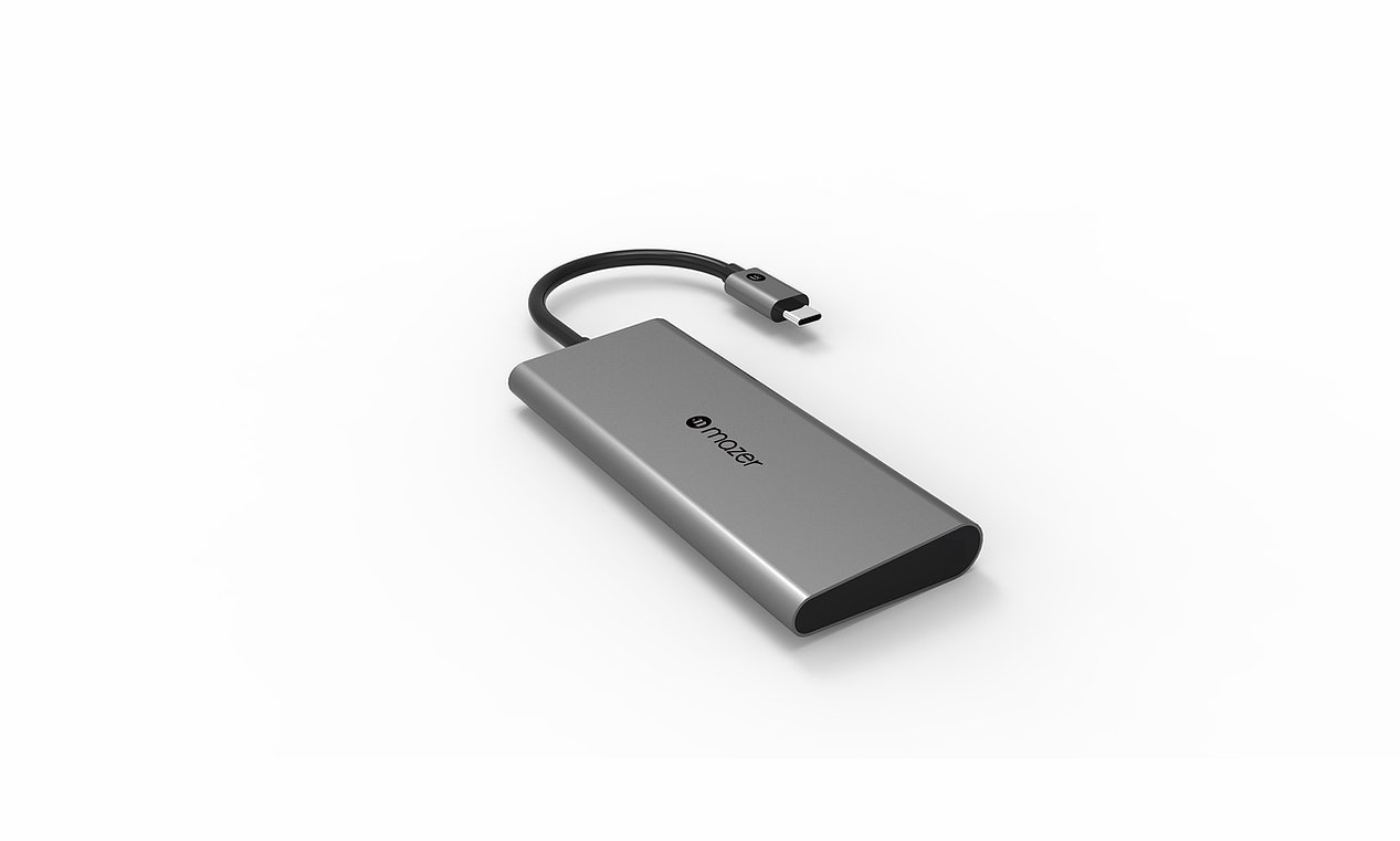 Cổng Chuyển Đổi MAZER USB-C to USB 3.0 HUB X 4 ports - hàng chính hãng