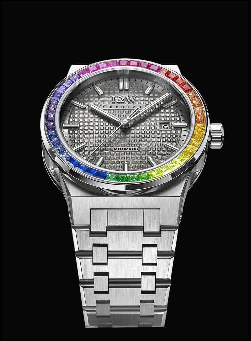 Đồng hồ nam chính hãng IW Carnival IW716G-6 ,Kính sapphire,chống xước,Chống nước30m,BH24 tháng,Máy điện tử(pin),dây da