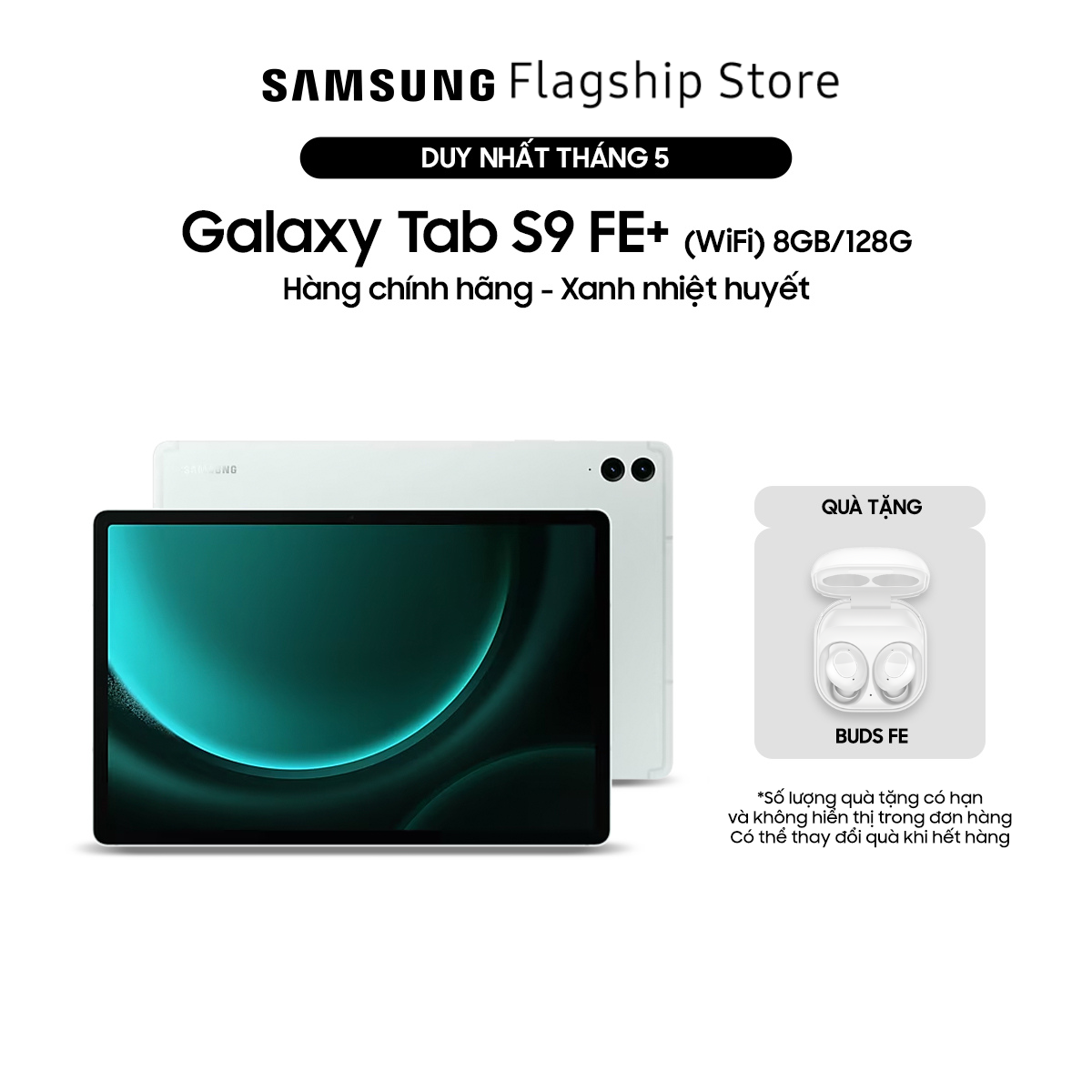 Hình ảnh Máy tính bảng Samsung Galaxy Tab S9 FE+ (WiFi) 8GB/128G - Hàng chính hãng