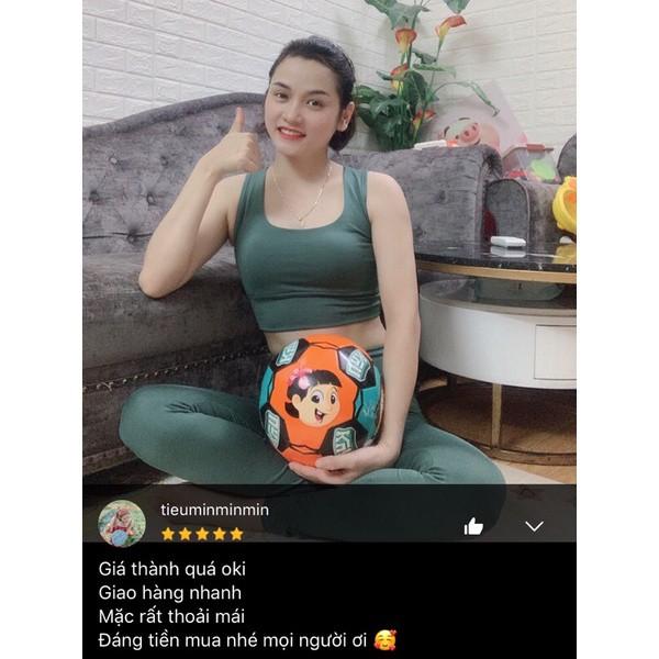 Đồ tập gym nữ bộ tập gym yoga erobic nữ áo hở lưng quần dài chất liệu co giãn 4 chiều thấm hút tốt