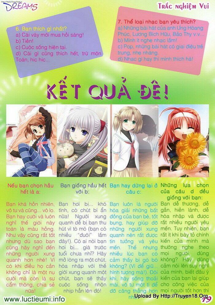 tạp chí dream chapter 3 21