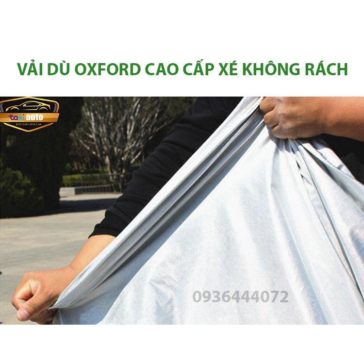 Bạt trùm xe ô tô TOYOTA VELOZ CROSS vải dù oxford cao cấp , áo bạt phủ trùm che kín