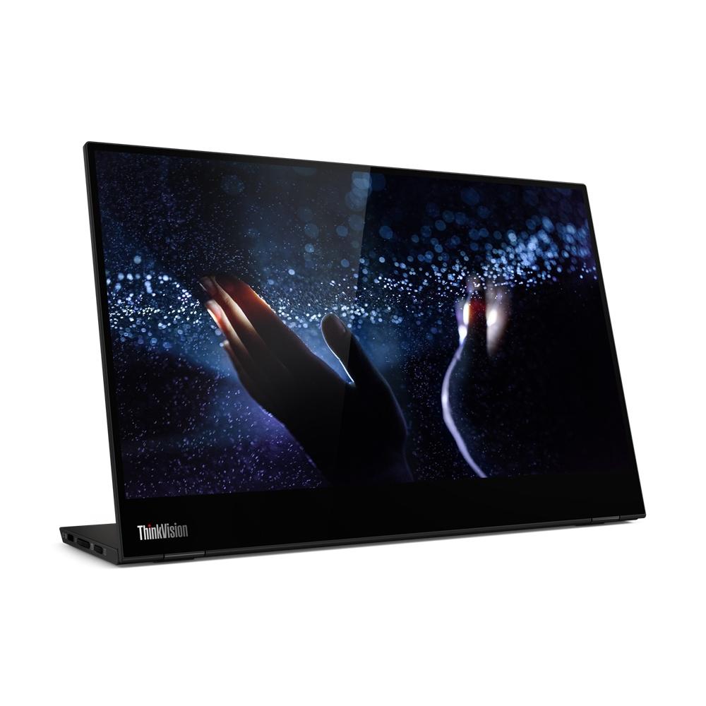 Màn Hình Di Động Lenovo ThinkVision M14t 14&quot; FHD Touch TypeC 62A3UAR1WW Hàng chính hãng