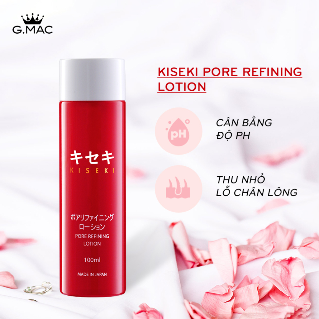 Nước Hoa Hồng Kiseki Pore Refining Lotion (100ml)