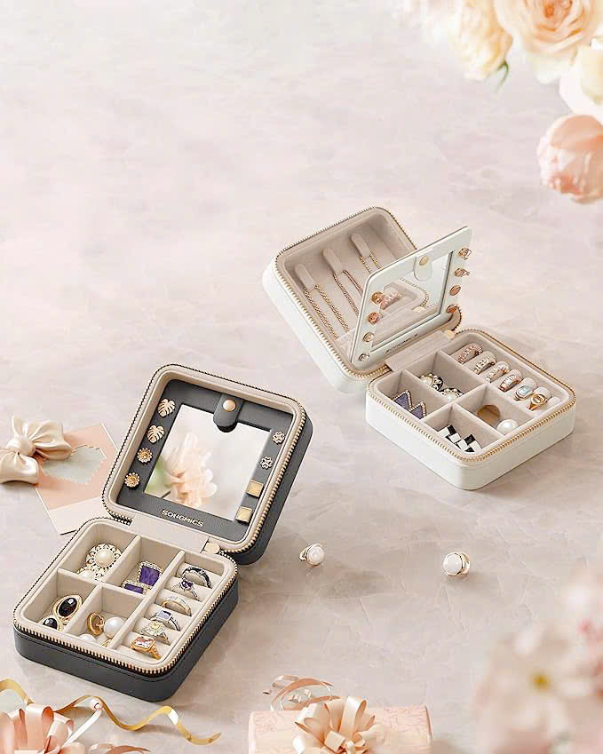 Hộp đựng trang sức Songmics JBC146BEV2 Hàng chính hãng