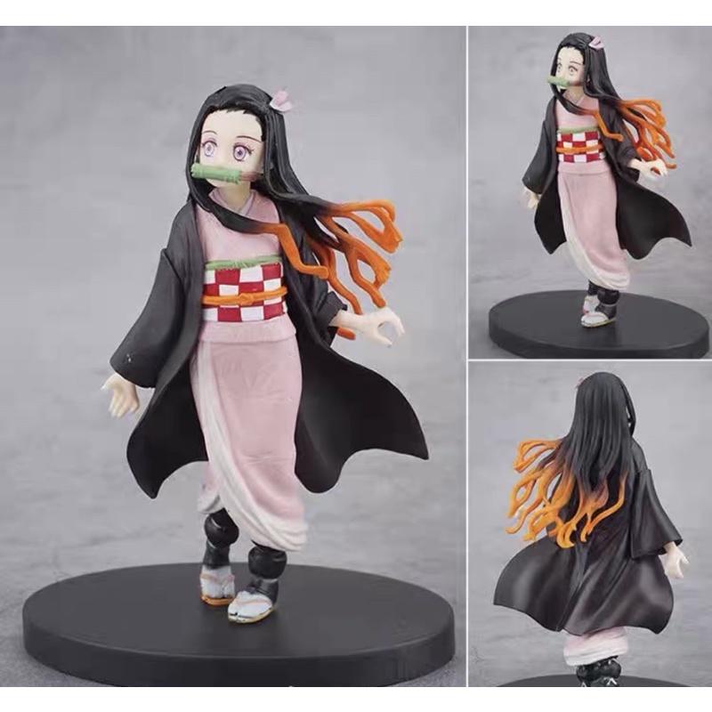 mô hình Kimetsu no yaiba - Mô hình Thanh Gươm Diệt Quỷ Nezuko cao 17cm bằng PVC cao cấp (Có clip, ảnh thật