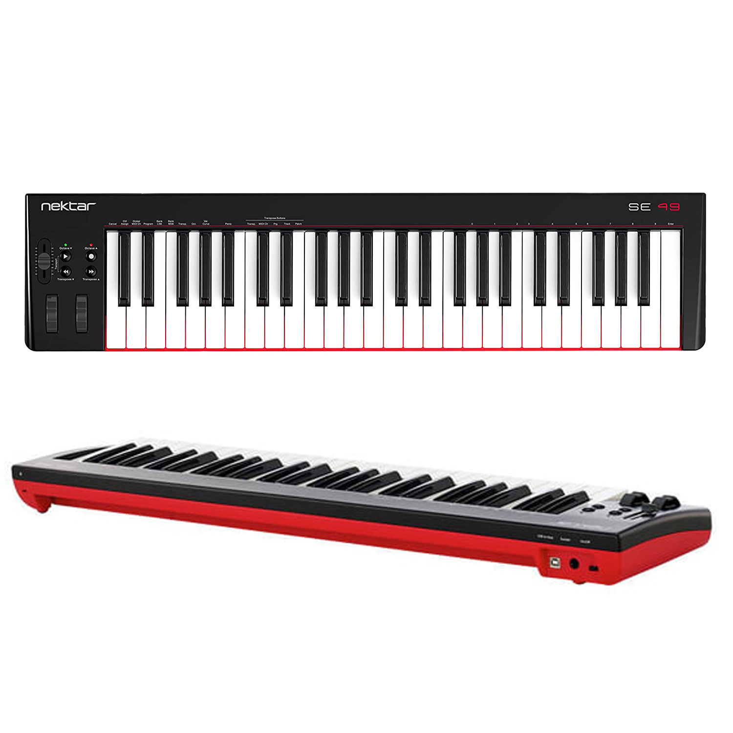 Nektar SE49 Midi Keyboard Controller 49 Phím Cảm ứng lực Bàn phím sáng tác - Sản xuất âm nhạc Producer Hàng Chính Hãng - Kèm Móng Gẩy DreamMaker