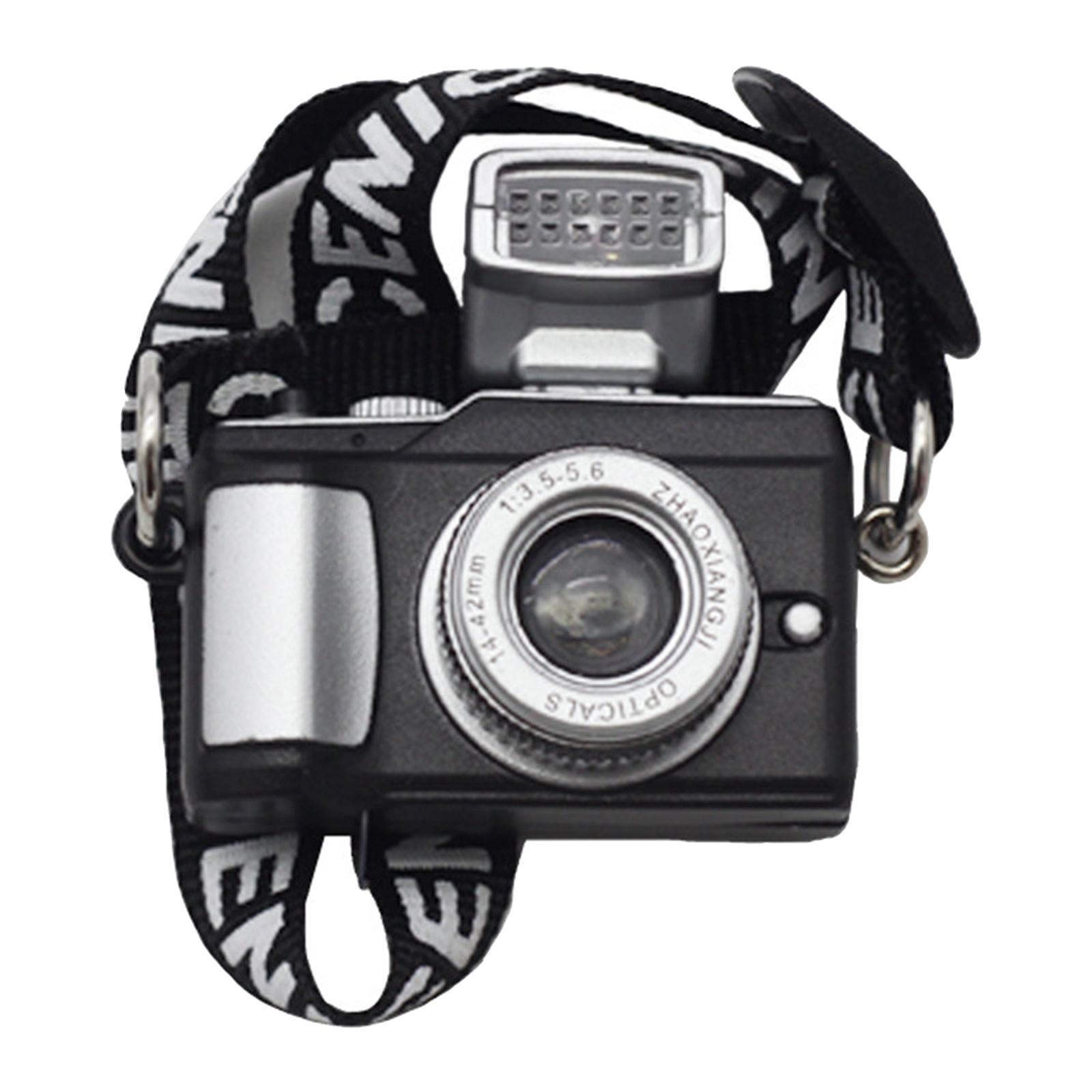 Mini Camera Toys Accessories Dollhouse Play Decor for Children Kids