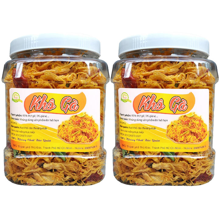 1kg Khô gà lá chanh thượng hạng cao cấp