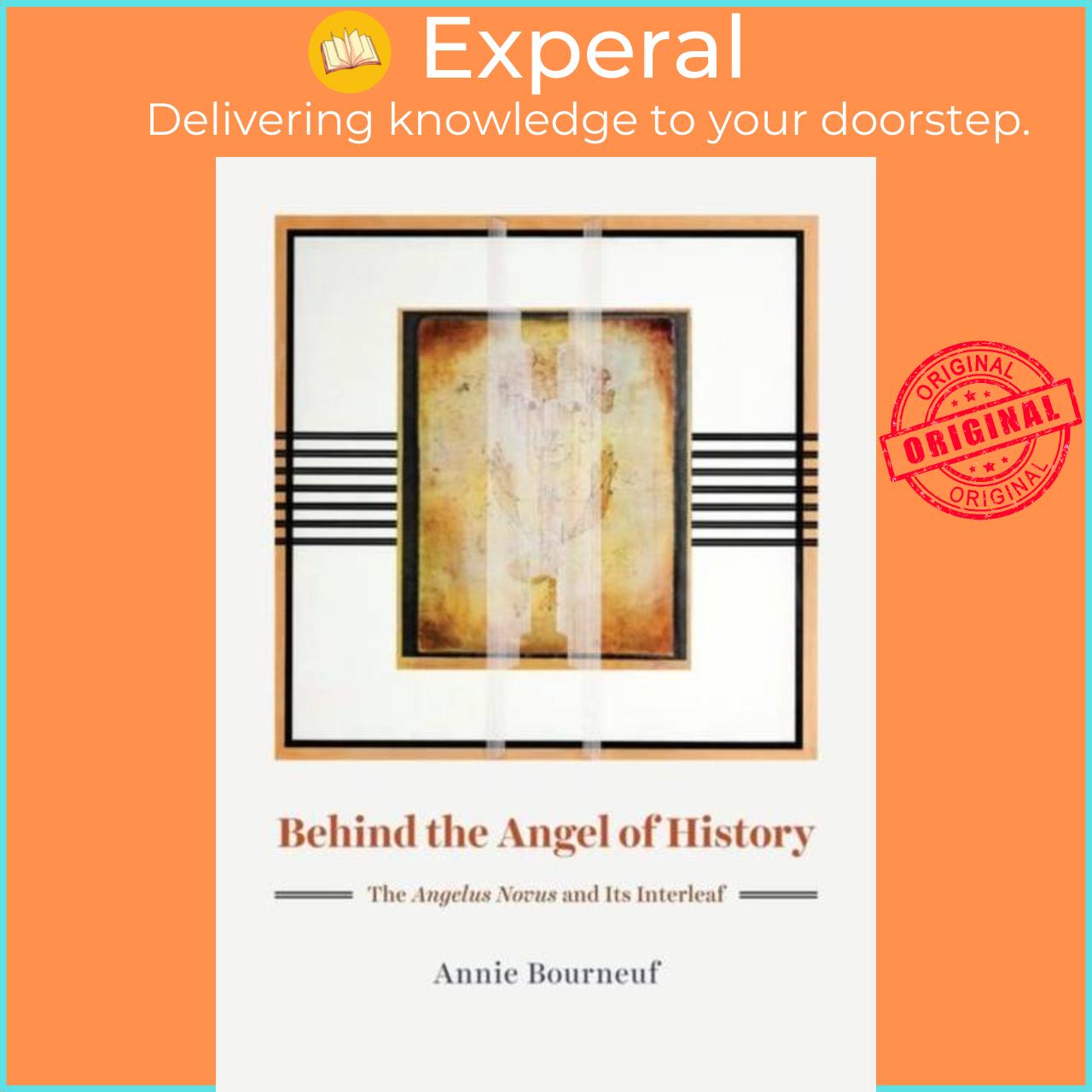 Sách - Behind the Angel of History - The "Angelus Novus" and Its Interleaf by Annie Bourneuf (UK edition, hardcover)