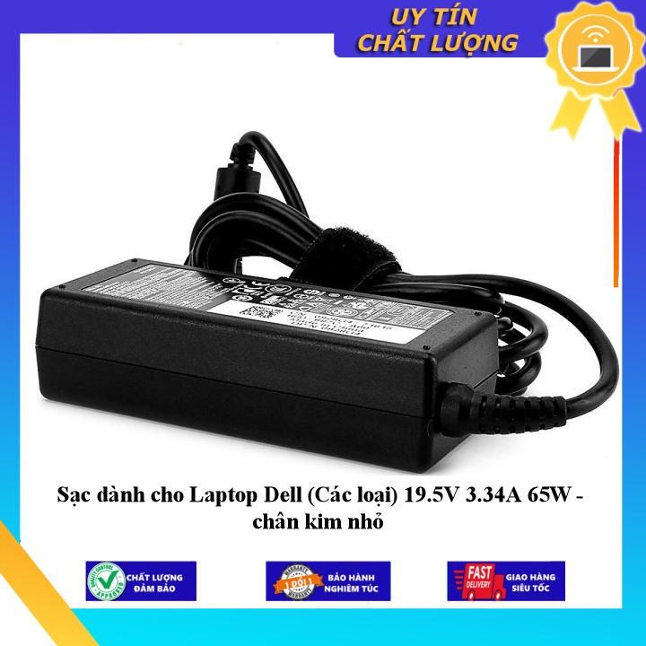 Sạc dùng cho Laptop Dell 19.5V 3.34A 65W - chân kim nhỏ - Hàng Nhập Khẩu New Seal