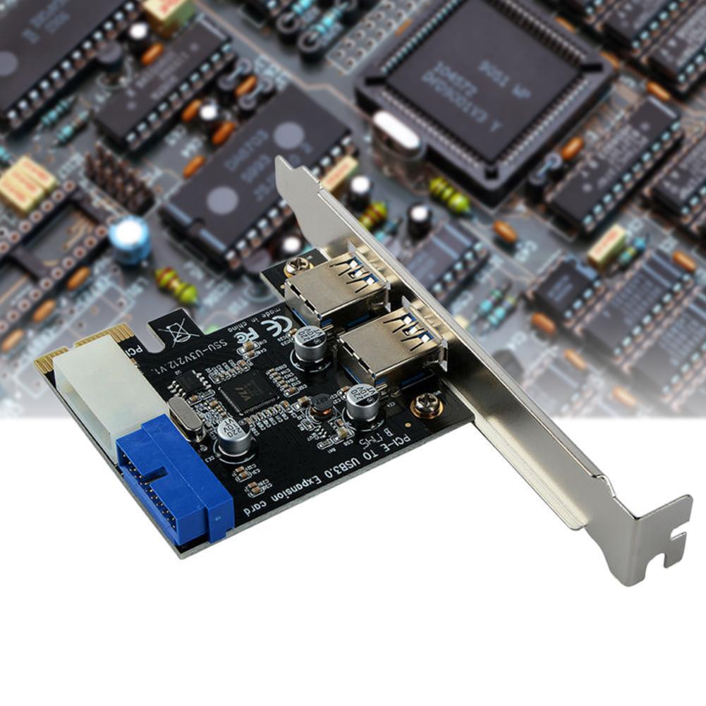 Bộ̣ điều hợp mở rộng PCI-E sang USB 3.0 4 cổng HUB 19-Pin chuyên dụng