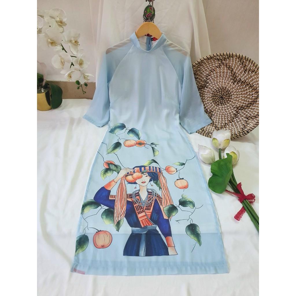 ẢNH THẬT Áo dài cách tân cô gái áo dài đẹp đủ size