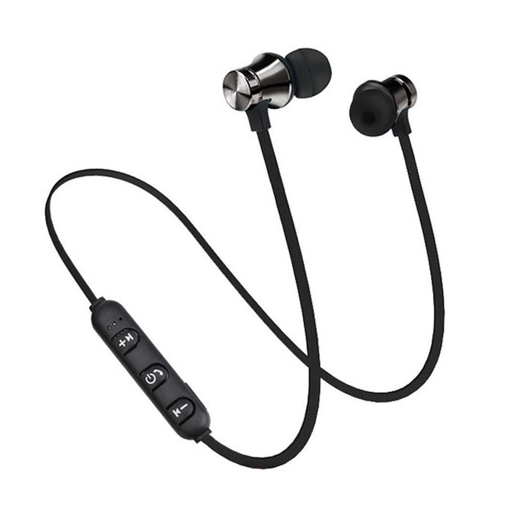 Hấp thụ từ tính Bluetooth 4.2 Tai nghe trong tai Tai nghe thể thao Tai nghe âm thanh nổi cho điện thoại