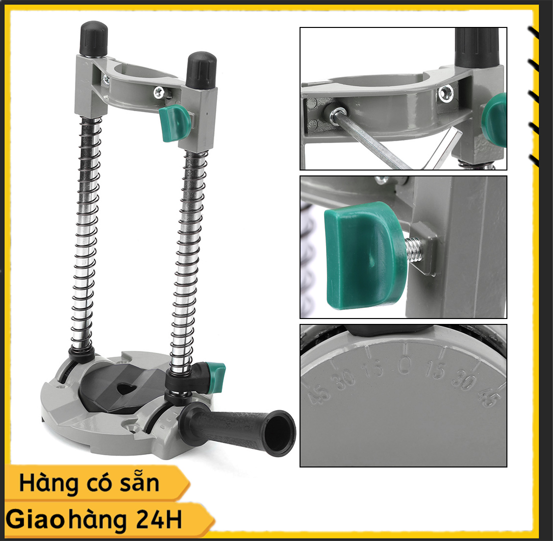 Giá đỡ máy khoan góc có thể điều chỉnh hướng, Giá đỡ định vị cho máy khoan điện