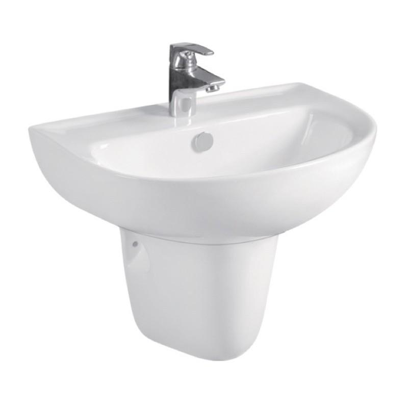 lavabo treo tường (mua combo vòi tặng xifong)