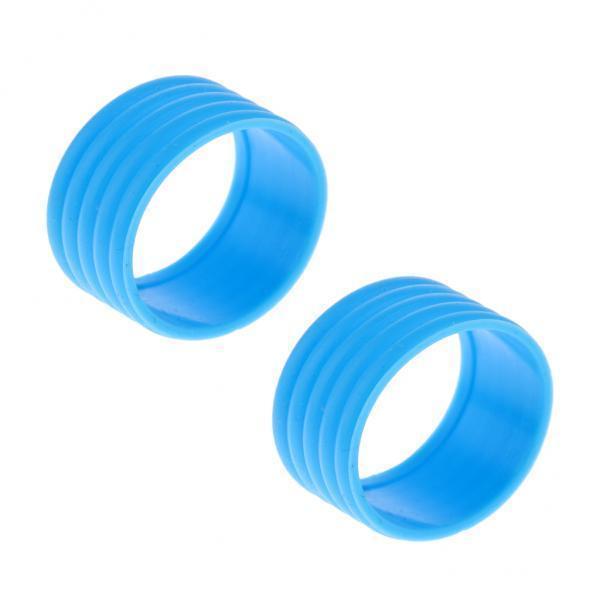 3-7pack 2 Pieces Badminton Tennis Racket Handle Fix Ring Protector Band Overgrip