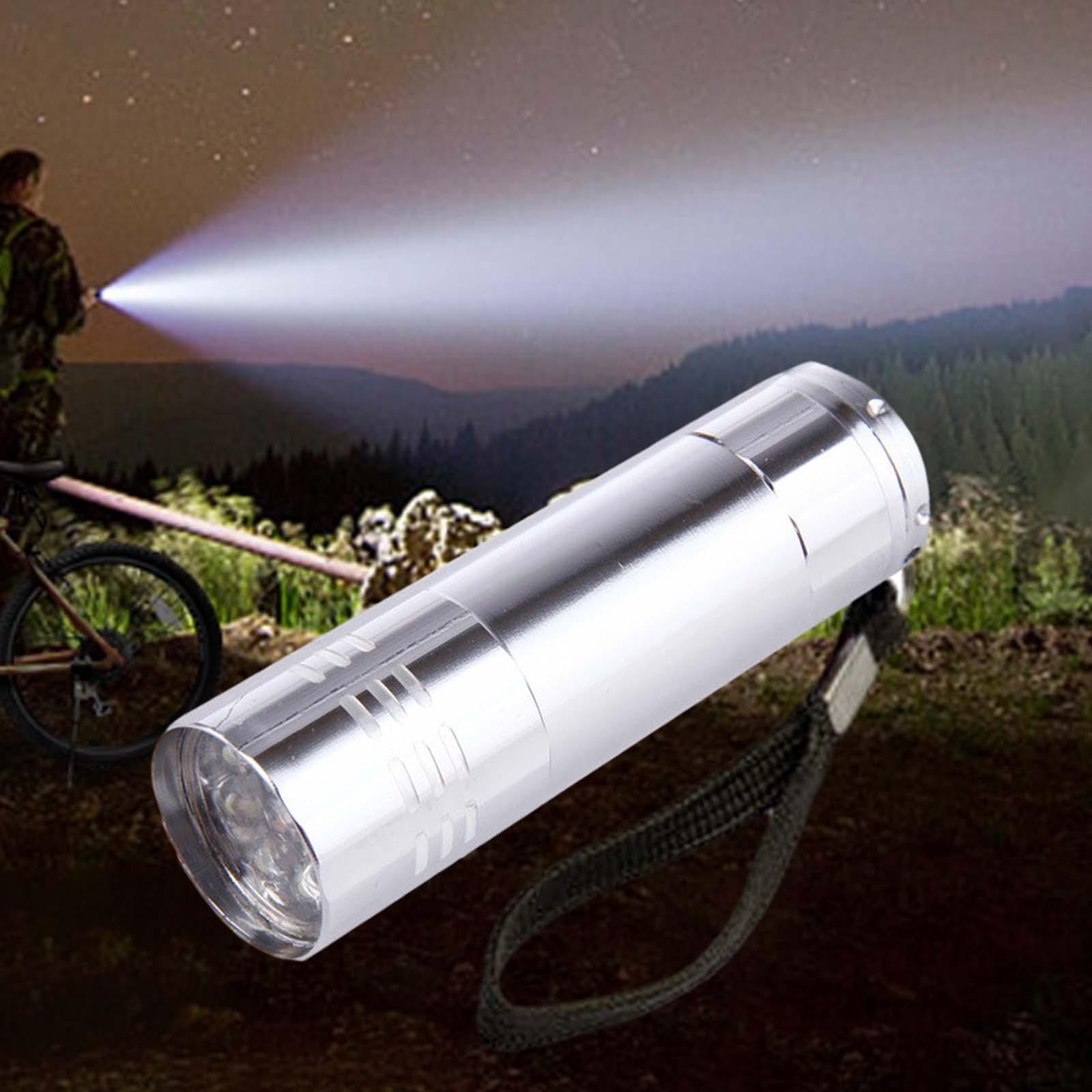 Mini Flashlight Camping Torch Pocket Flashlight Compact LED Flashlight Handheld Torch for Survival Hiking Camping Backpacking