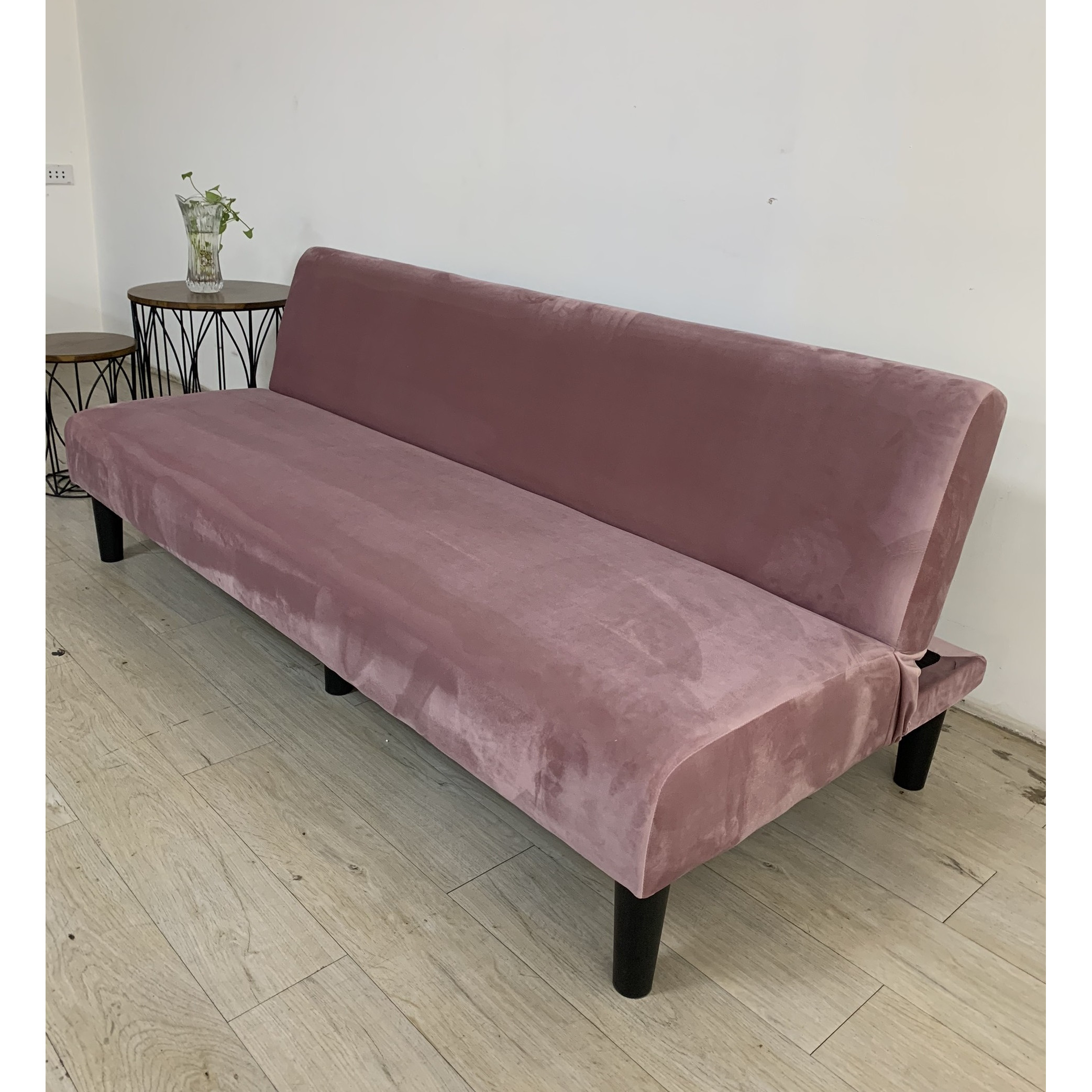 Ghế sofa giường BNS2001KN đa năng Vải nhung