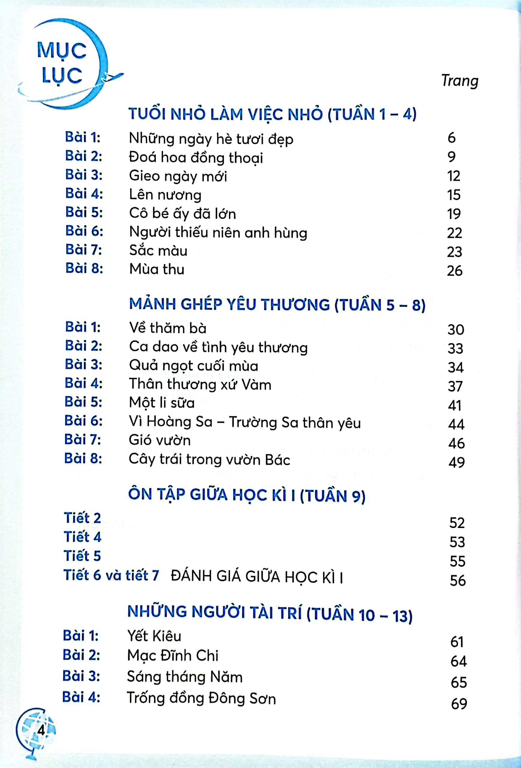 Vở Bài Tập Tiếng Việt 4 - Tập 1 (Chân Trời Sáng Tạo) (2023)