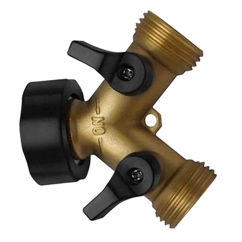 3/4 ''2 Đường Nước Vòi Bộ Chia Cổng Kết Nối Cho Tưới Cây Hay Rửa Xe