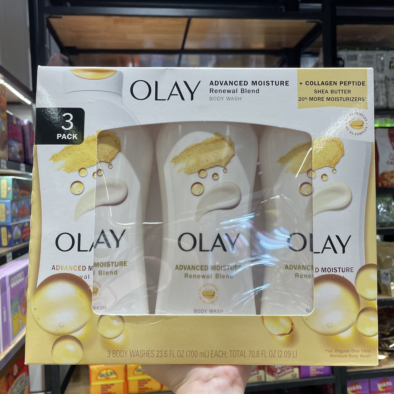 Sữa Tắm Dưỡng Ẩm Olay Ultra Moiture Plus+ 700ml