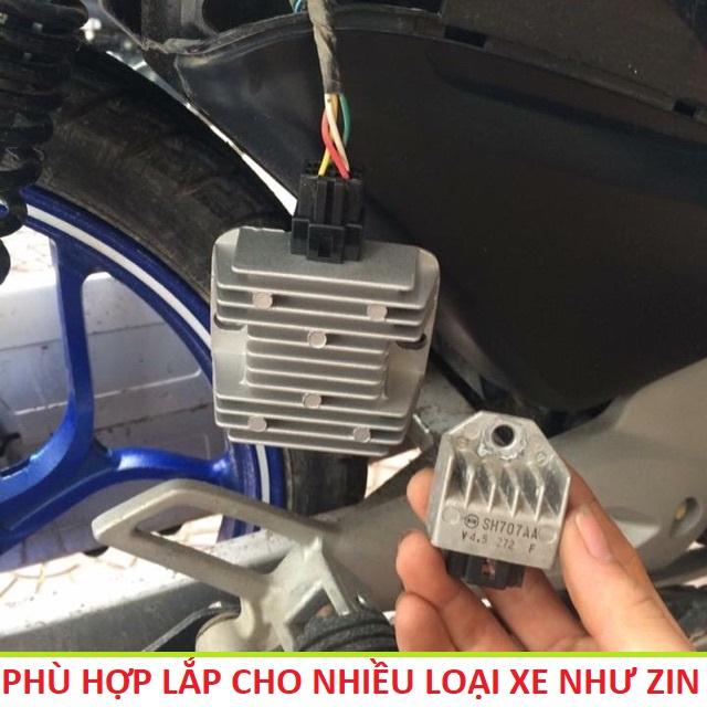 Sạc độ xe máy silan HSB thông minh tự ngắt khi đây tăng dòng cực mạnh có điều chỉnh dòng sạc bảo vệ bình