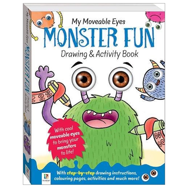 My Moveable Eyes Monster Fun Drawing And Activity Book