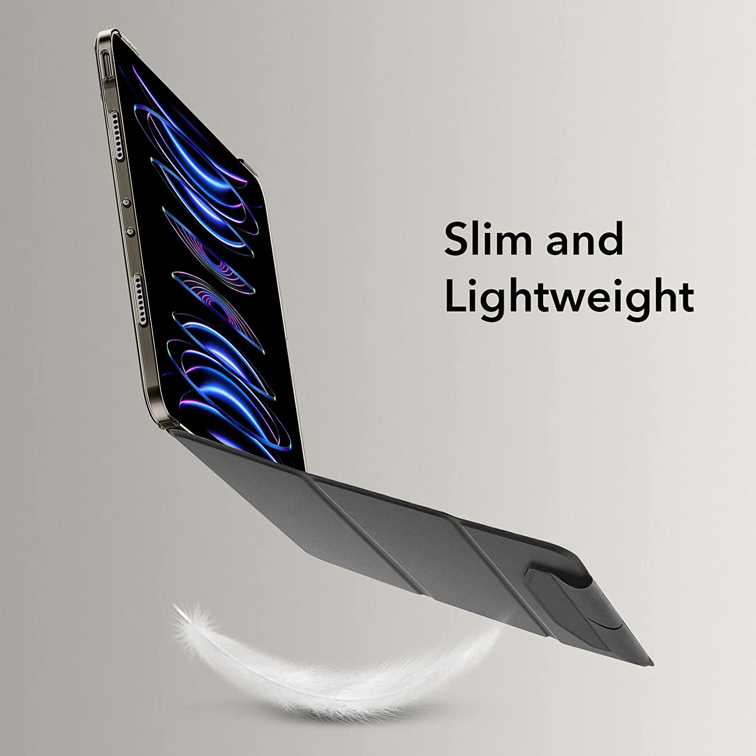 Hình ảnh Bao Da dành cho iPad Pro 11 inch / iPad Pro 13 inch M4 2024 ESR Ascend Trifold Case - Hàng Chính Hãng