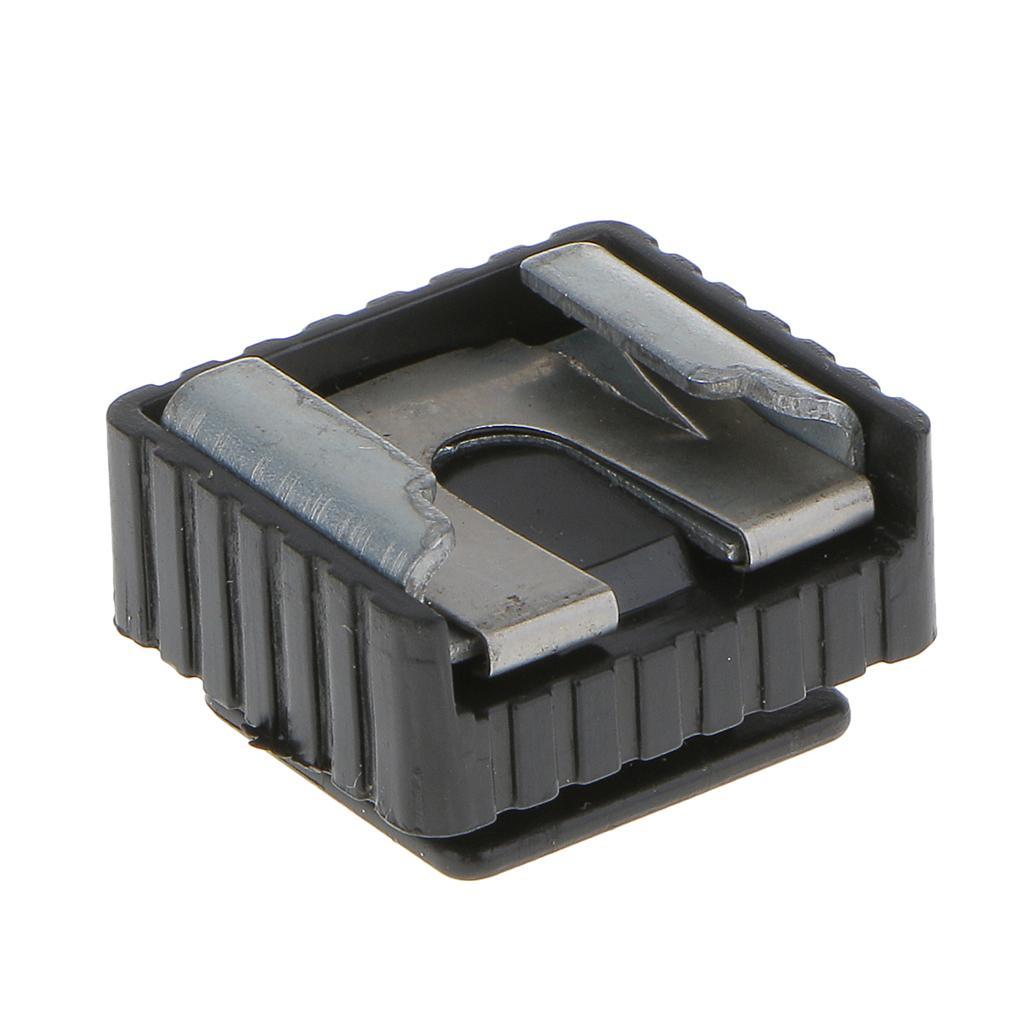1/4"Thread Flash Hot Shoe Mount HoldAdapter for Studio Light Stand Tripod Camera