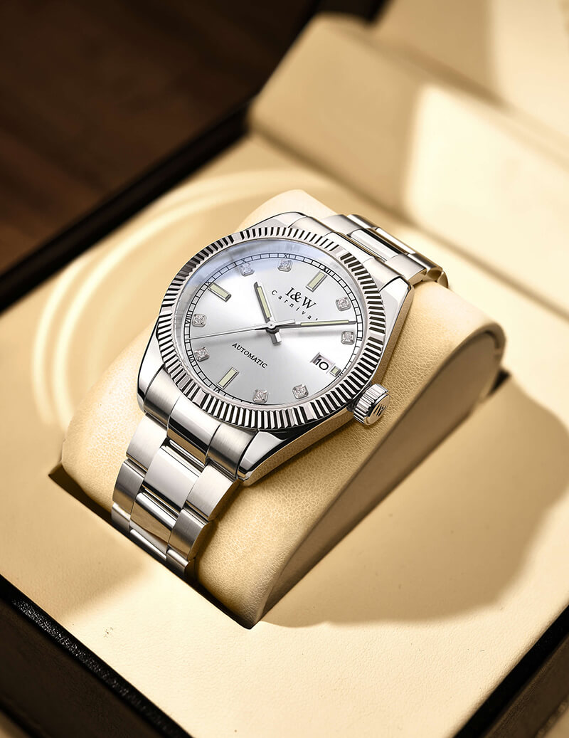 Đồng hồ nam chính hãng IW CARNIVAL IW786G-3,,kính sapphire,chống xước,chống nước 30m,Bh 24 tháng,máy cơ (automatic)