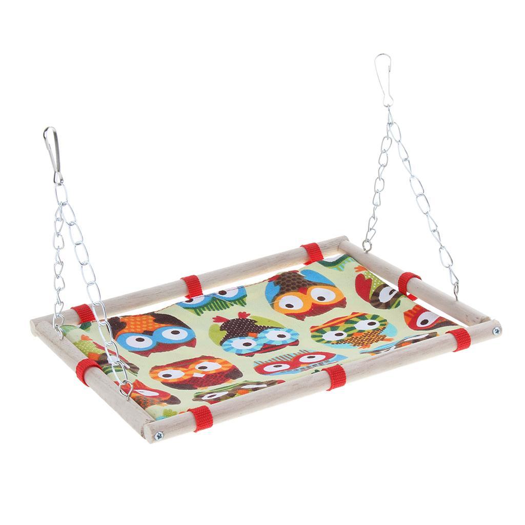 Little Pet Gerbil House Hammock Small Animal Bed Cage Nest Swing Mat