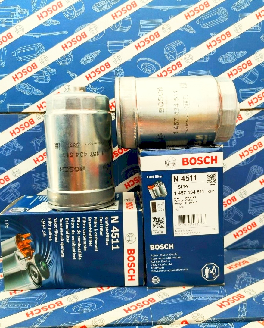 Lọc Nhiên Liệu Hyundai Solati, Grand Starex Máy dầu/Diesel - Bosch N4511