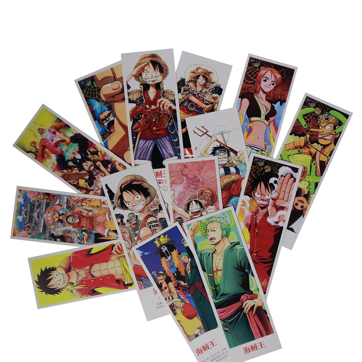 Hộp 36 Bookmark Đánh Dấu Sách Đảo Hải Tặc One Piece