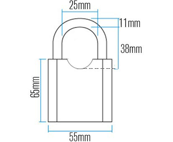 Khóa Thép 83 Series ABUS (55mm)