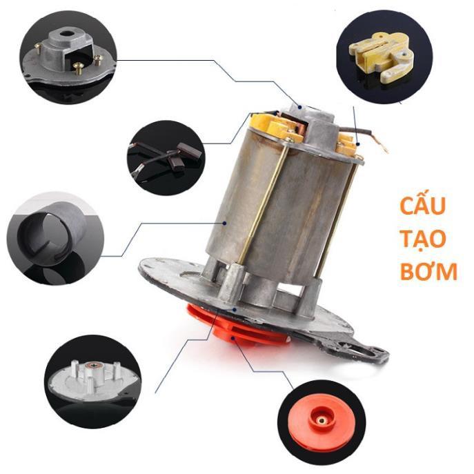 Bơm chìm Inox 12V hoặc 24V đẩy cao 7m