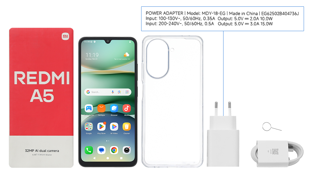 Điện thoại Xiaomi Redmi A5 3GB/64GB - Hàng chính hãng