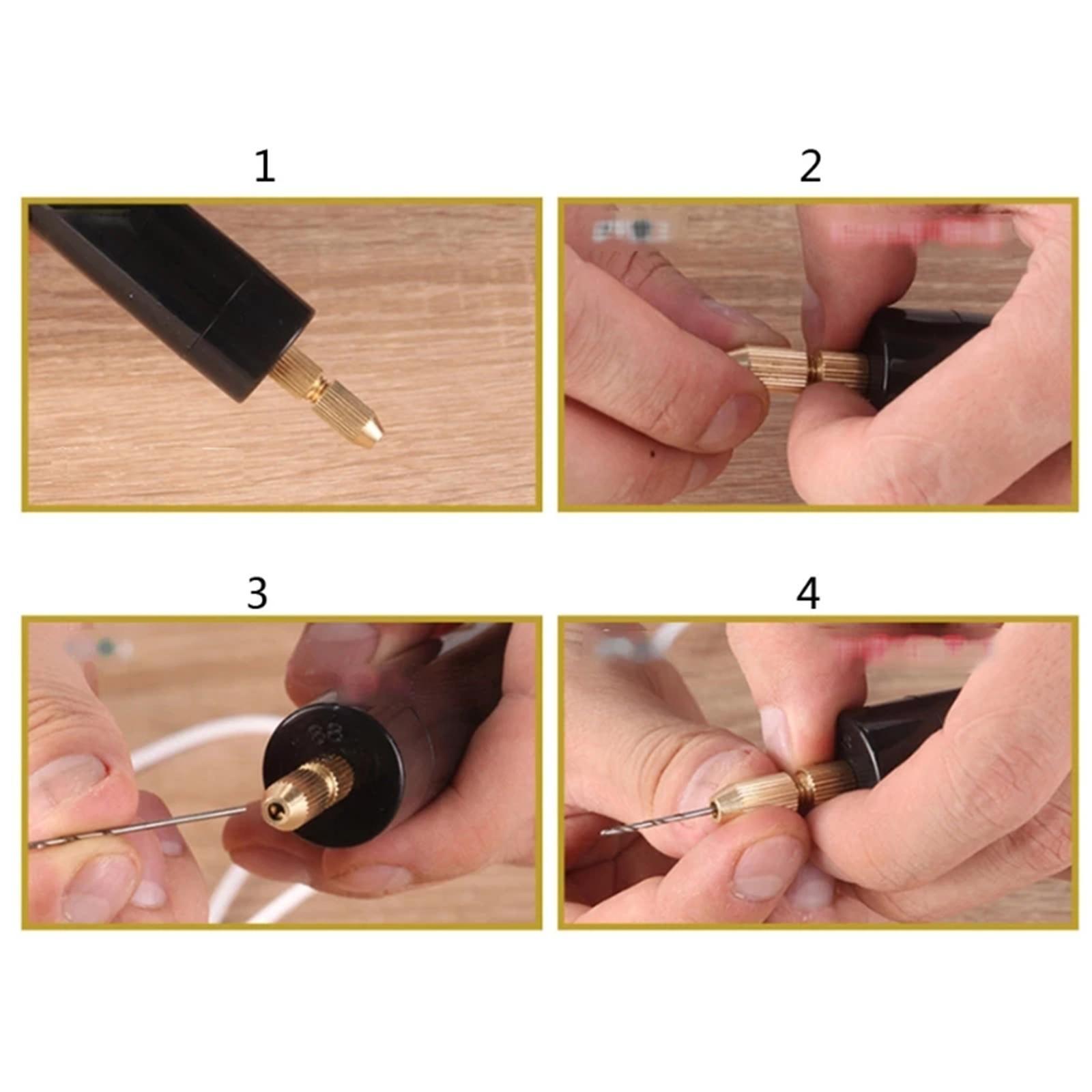 Drill Set with and USB Cable Mini Drill