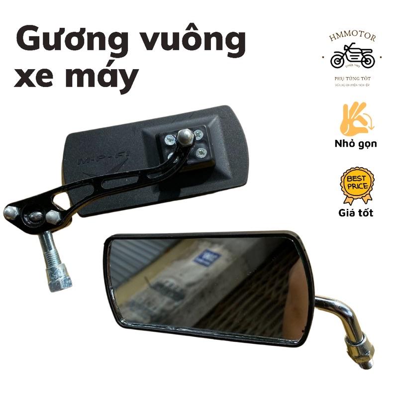 Gương Vuông Thời Trang Xe Máy