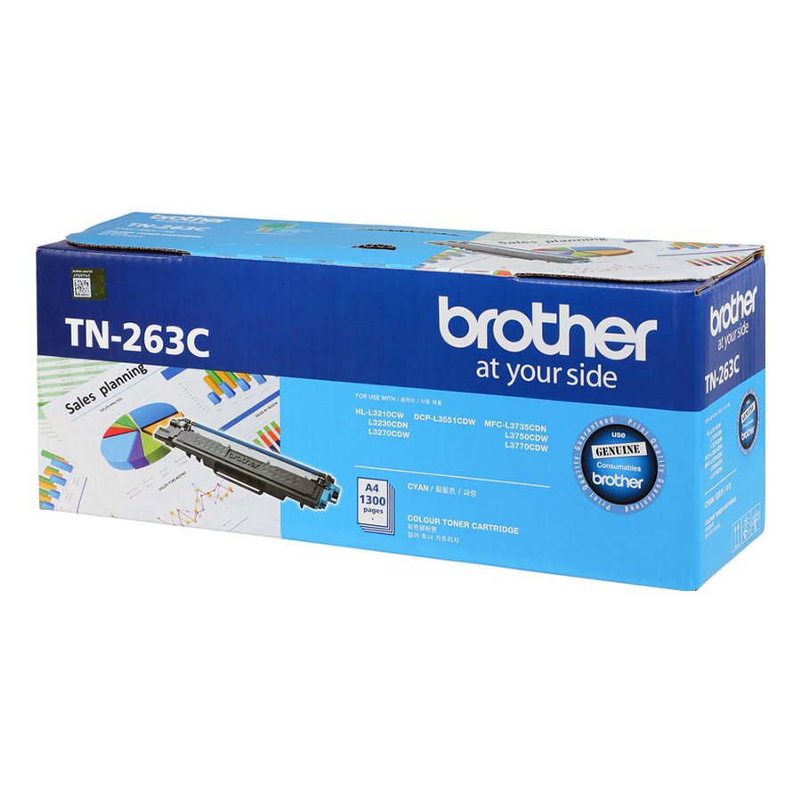 Mực In Laser Brother TN 263C - Hàng Chính Hãng