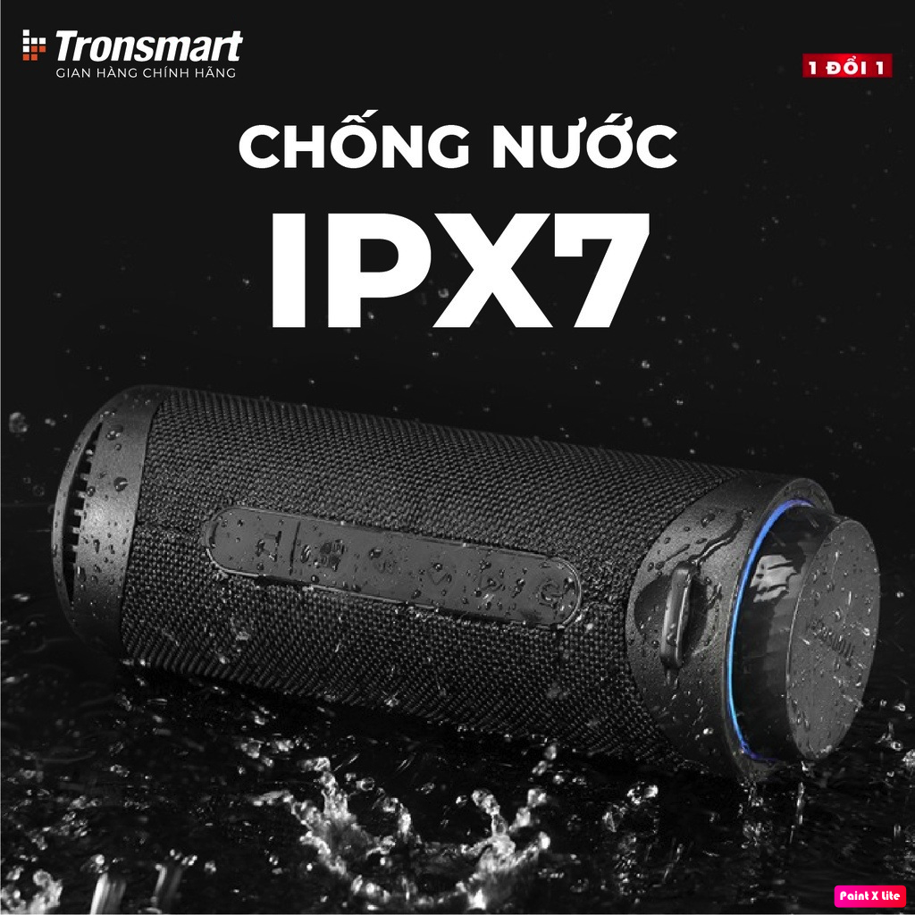 Loa Bluetooth Tronsmart T7 Công suất 30W Chống nước IPX7 Âm thanh siêu trầm - Hàng Chính Hãng