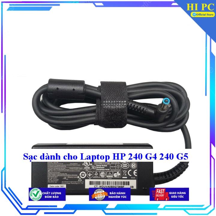 Sạc dành cho Laptop HP 240 G4 240 G5 - Kèm Dây nguồn - Hàng Nhập Khẩu