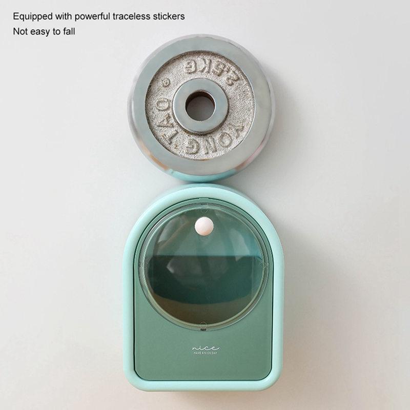 Hộp Đựng Tăm Bông Dán tường - Hộp đựng đồ đa năng chất liệu HIPS