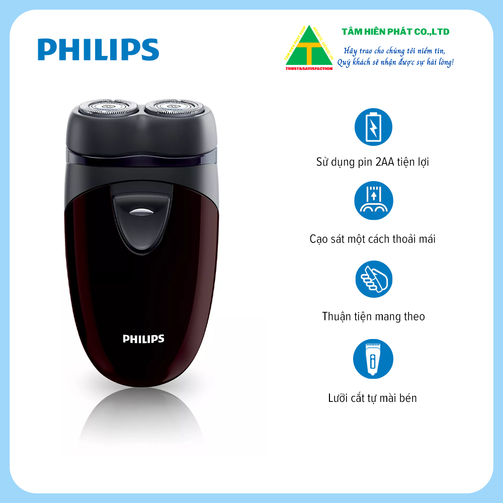 Máy cạo râu Philips PQ206/18 - Hàng chính hãng