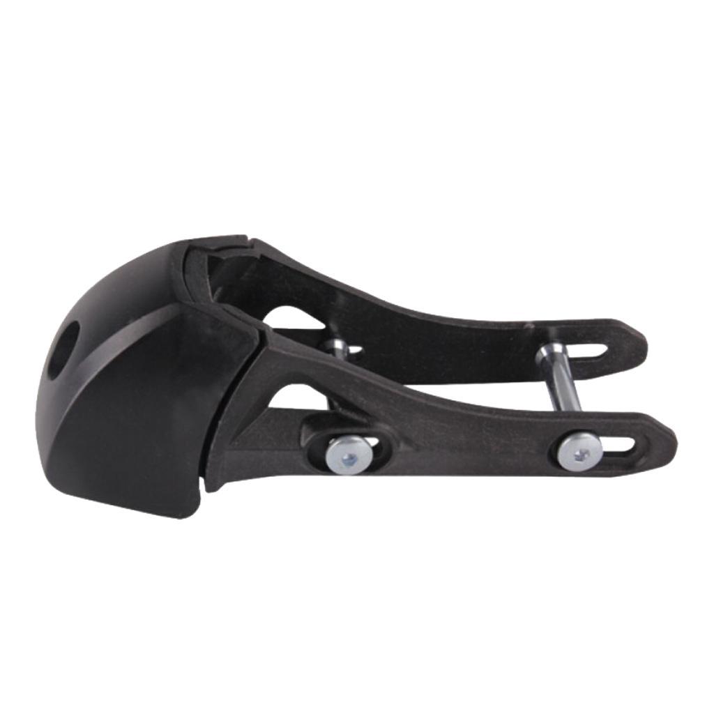 Universal Plastic Inline Skates Roller Brakes Block Brake Stopper Black