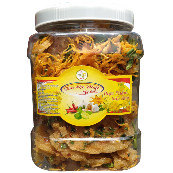 Cơm Cháy Khô Gà  hiệu Tân Lộc Phát - Hũ 300G