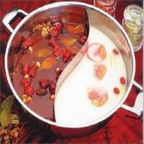 Nồi lẩu inox 2 ngăn Hotpot 32 cm