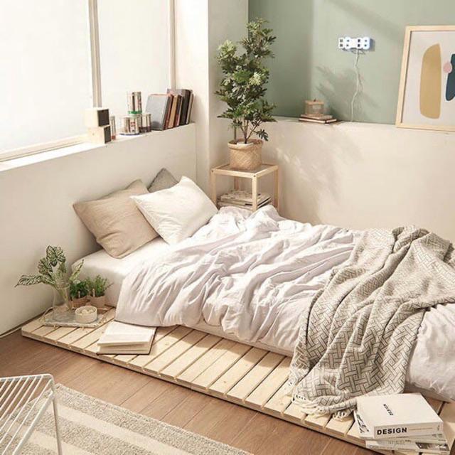 GIƯỜNG PALLET BỆT - PHONG CÁCH HÀN QUỐC