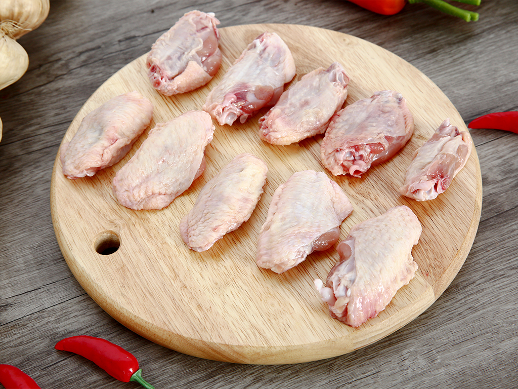 Cánh gà khúc giữa nhập khẩu 500g